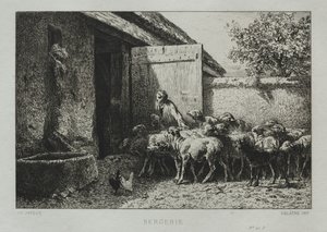 Redil de Charles Emile Jacque