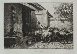 Redil. de Charles Emile Jacque