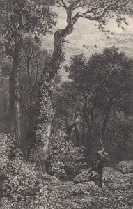 Floresta. de Charles Emile Jacque