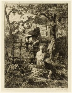 Verão de Charles Emile Jacque