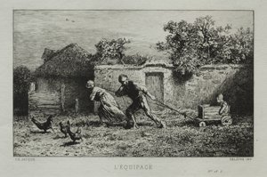 A Equipage. de Charles Emile Jacque
