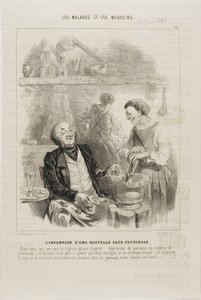 A Invenção de um Novo Elixir de Baú (ilustração 14) de Charles Emile Jacque