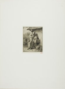 O amolador de facas de Charles Emile Jacque