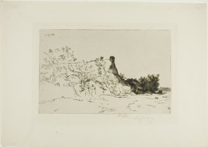 A grande casa de palha, Kercassier de Charles Emile Jacque