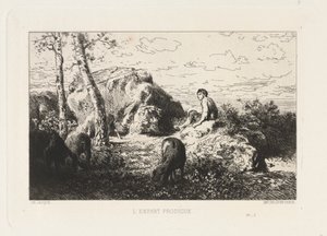 O filho pródigo de Charles Emile Jacque