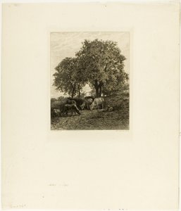 O resto de Charles Emile Jacque