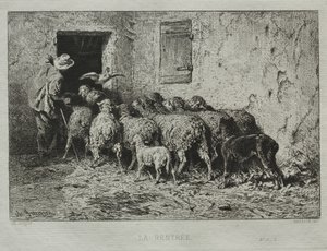 O retorno de Charles Emile Jacque
