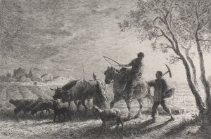 Floresta. de Charles Emile Jacque