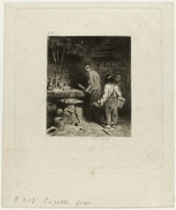 A Pequena Forja de Charles Emile Jacque