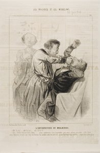 O Extrator de Dentes (placa 15) de Charles Emile Jacque