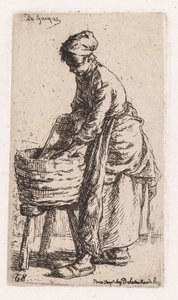 Arremessadora Arruela, 1850. de Charles Emile Jacque