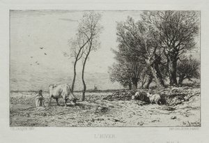 Inverno. de Charles Emile Jacque