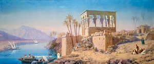 Philae, Egito, 1863