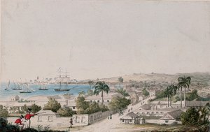 Vista para Carlisle Bay e Bridgetown, Barbados