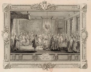 Levé du Roy O dique do rei Luís XVI, 1774-1775 . de Charles Emmanuel Patas