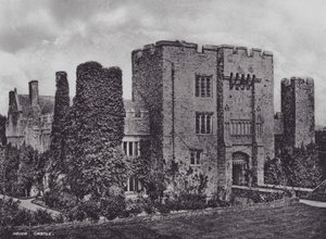 Castelo de Hever (foto a p/b)