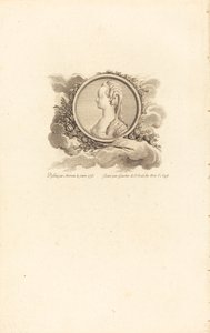 Maria Antonieta de Charles Etienne Gaucher after Jean Michel Moreau