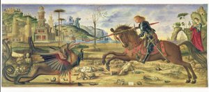 Depois de Carpaccio - São Jorge e o dragão, 1885