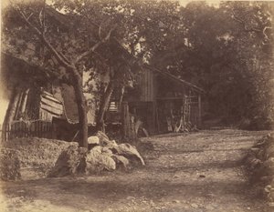 [Paisagem com celeiros]. de Charles Fortunat Paul Casimir Perier
