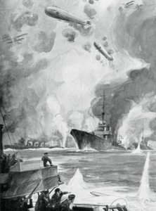 Cuxhaven Raid, 25 de dezembro de 1914, 1926. de Charles Fouqueray