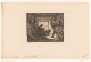 Estúdio do artista
Le bateau-atelier
Série com paisagens e eventos em torno da água (título da série)
Voyage en bateau de Charles Francois Daubigny