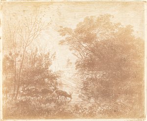 Cervo de Charles Francois Daubigny