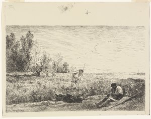 Ceifa de Charles Francois Daubigny