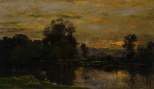 Paisagem com patos, 1872.