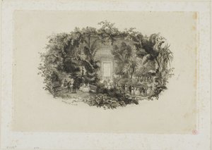 O Jardim de inverno de Charles Francois Daubigny