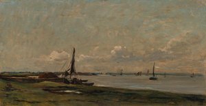 Estuário do Tamisa de Charles Francois Daubigny