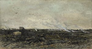 outubro de Charles Francois Daubigny