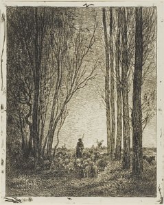 Retorno do rebanho de Charles Francois Daubigny
