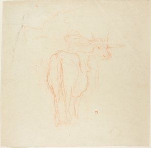 Gado em pé de Charles Francois Daubigny