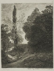 Os bancos do primo de Charles Francois Daubigny