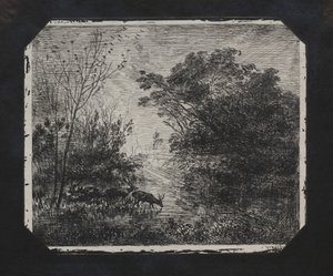 O cervo, 1862. de Charles Francois Daubigny