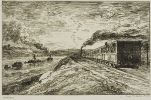 A Partida (O Retorno) de Charles Francois Daubigny