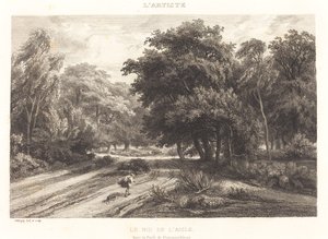 O Ninho da Águia na Floresta de Fontainebleau (Le nid de l