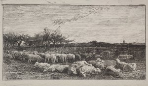 O Grande Aprisco de Charles Francois Daubigny