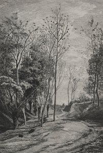 The Little Brids, 1850. de Charles Francois Daubigny