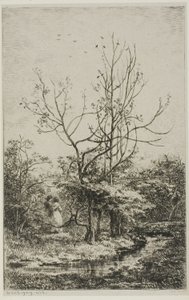 O pomar de Charles Francois Daubigny