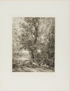 O Pastor e a Pastora de Charles Francois Daubigny
