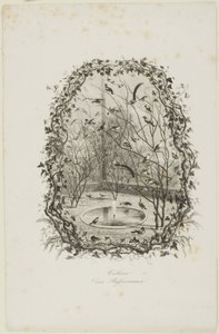 O aviário do pardal de Charles Francois Daubigny