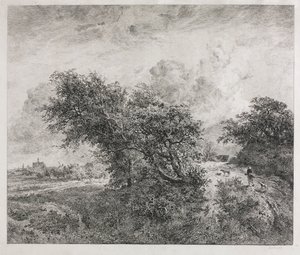O Arvoredo, 1855. de Charles Francois Daubigny