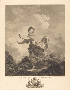 Vazamento de propósito de Charles François Adrien Macret and Jacques Couché after Jean Honoré Fragonard