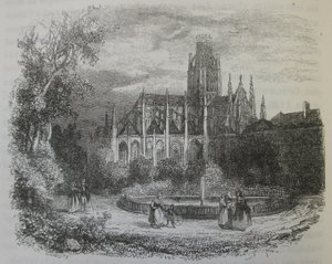 Normandia Jules Janin ilustração 52 de Charles Francois Daubigny