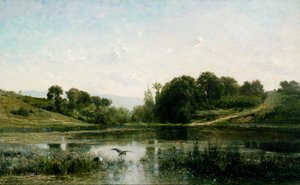 As lagoas de Gylieu de Charles Francois Daubigny