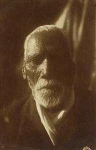 Retrato, c.1910 (impressão em gelatina de prata) de Charles Frederick Goldie