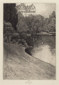 Pedacinho do Central Park, provavelmente 1918.