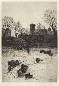 Untitled (Garden Scene) de Charles Frederick William Mielatz
