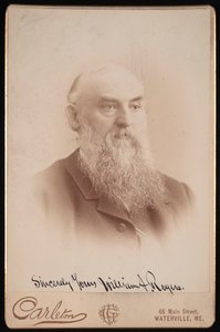 Retrato de William Augustus Rogers 1832-1898, antes de 1898. de Charles G Carleton